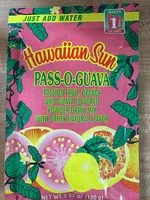 Gula dan nutrisi di dalamnya Hawaiian sun