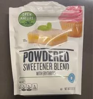 Количество сахара в Powdered Sweetener Blend with Erythritol