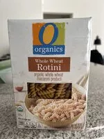 İçindeki şeker miktarı Organic whole wheat macaroni product, rotini