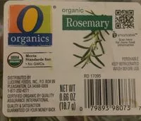 Sokerin määrä sisällä Rosemary