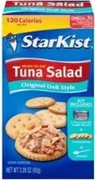 含糖量 Starkist tuna salad original dely style kit