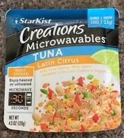含糖量 Creations microwavables tuna latin citrus