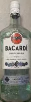 Cantidad de azúcar en Bacardi Superior Rum