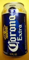 Cantidad de azúcar en Corona Extra