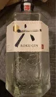 Jumlah gula yang masuk Roku gin