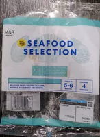 Cantidad de azúcar en Seafood Selection