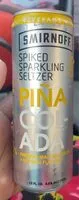 चीनी की मात्रा Spiked Sparkling Seltzer