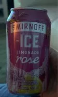 चीनी की मात्रा Smirnoff ice