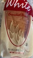 Amount of sugar in White bread