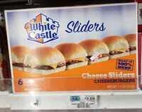 含糖量 Microwaveable frozen cheeseburgers