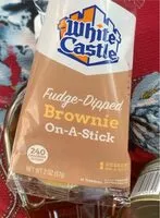含糖量 White Castle brownie on a stick