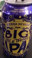 Amount of sugar in Big Little Thing Beer