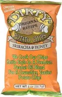 Amount of sugar in Potato chips