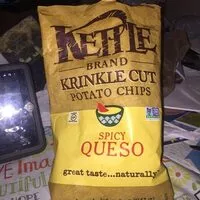 İçindeki şeker miktarı Krinkle cut potato chips