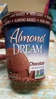 入っている砂糖の量 Almond dream, non-dairy frozen dessert, chocolate