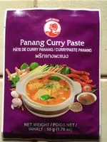 Suhkru kogus sees Panang Currypaste Cock = Panang Curry Paste