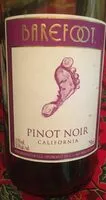 含糖量 Barefoot Pinot Noir California
