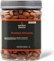 Amount of sugar in Sea salt roasted almonds