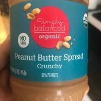 Сахар и питательные вещества в Simply balance organic