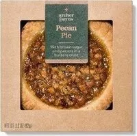 Amount of sugar in Pecan pie with brown sugar and pecans in a buttery crust