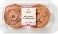 Amount of sugar in Cinnamon swirl donuts