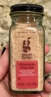 入っている砂糖の量 Himalayan Pink Salt