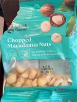 चीनी की मात्रा Macadamia nuts