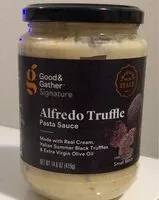 Suhkru kogus sees Alfredo Truffle Pasta Sauce