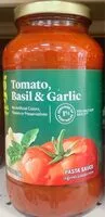 入っている砂糖の量 Tomato Basil & Garlic