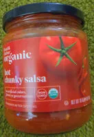 入っている砂糖の量 hot chunky salsa
