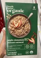 入っている砂糖の量 Apple cinnamon instant oatmeal