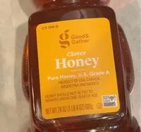Sokerin määrä sisällä Clover honey