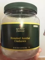 Jumlah gula yang masuk Sea salt roasted jumbo cashews