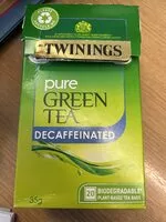 Quantité de sucre dans Pure Green Tea -decaffeinated