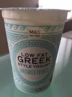 Cantidad de azúcar en Low fat Greek style yogurt