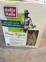 Sucre et nutriments contenus dans Bella italia