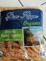 Cantidad de azúcar en Organic penne rigate