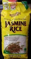 İçindeki şeker miktarı Golden star jasmine rice