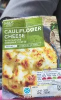 Sokerin määrä sisällä Cauliflower Cheese