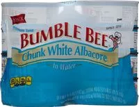 İçindeki şeker miktarı Chunk white albacore tuna in water