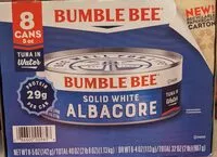 İçindeki şeker miktarı Solid White Albacore Tuna in Water