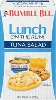 İçindeki şeker miktarı Lunch on the run tuna salad