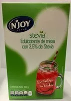 Azúcar y nutrientes en Njoy