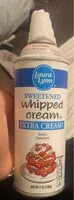 入っている砂糖の量 Sweetened whipoed cream extra creamy