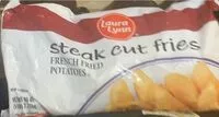 入っている砂糖の量 Steak cut fries French Fried potatoes