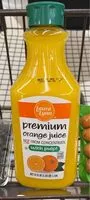 入っている砂糖の量 Premium orange juice