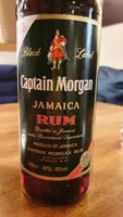 चीनी की मात्रा Catain Morgan Jamaica Rum Black Label