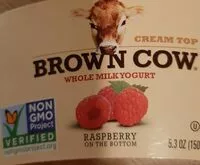 Suhkur ja toitained sees Brown cow