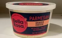 Quantité de sucre dans Shaved Parmesan