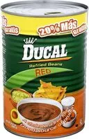 Suhkru kogus sees Refried red beans